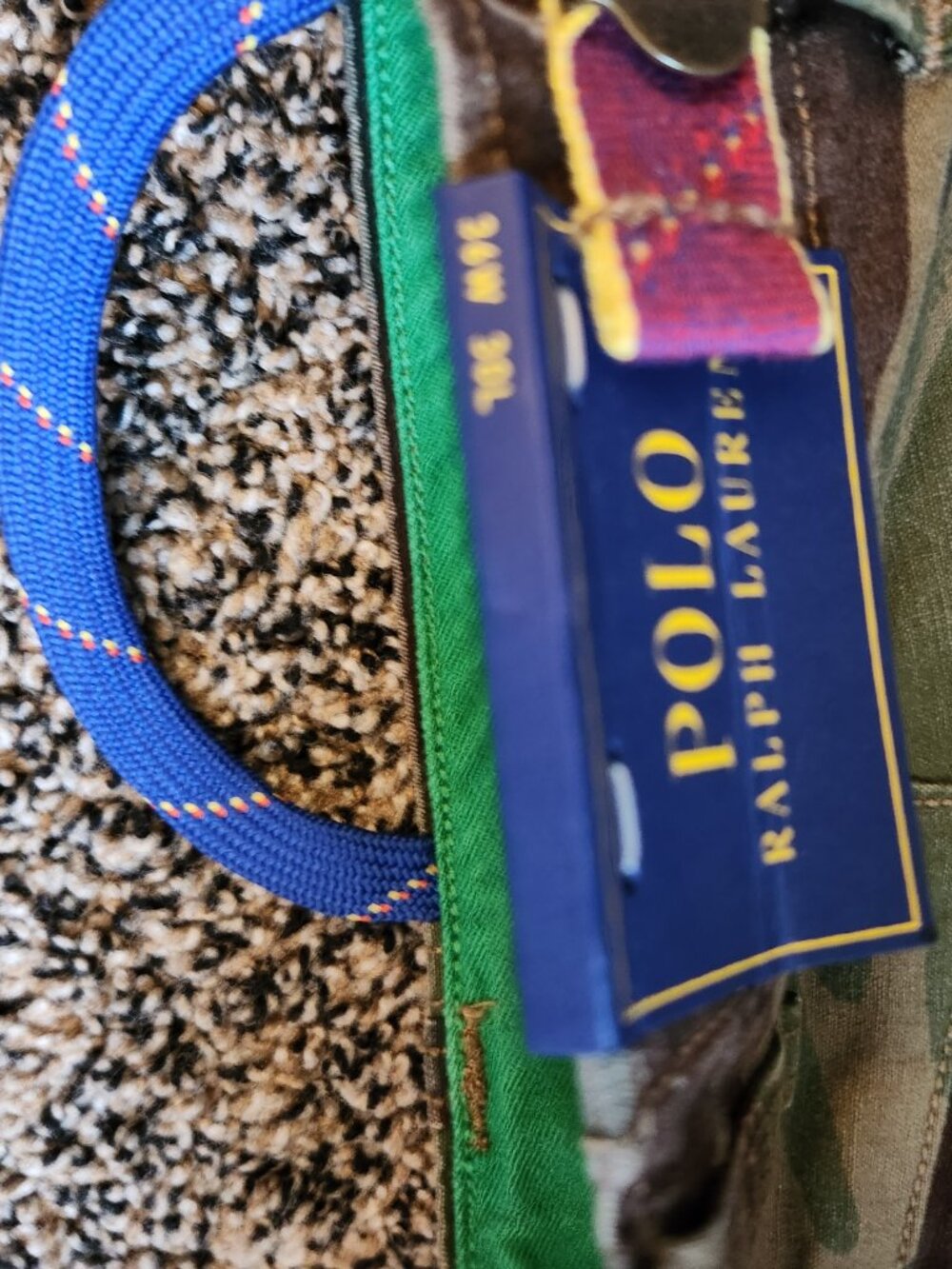Polo Ralph Lauren 67 Expedition Terrain Utility Camo Cargo Pants Hi Tech 36 X30 - Picture 3 of 4
